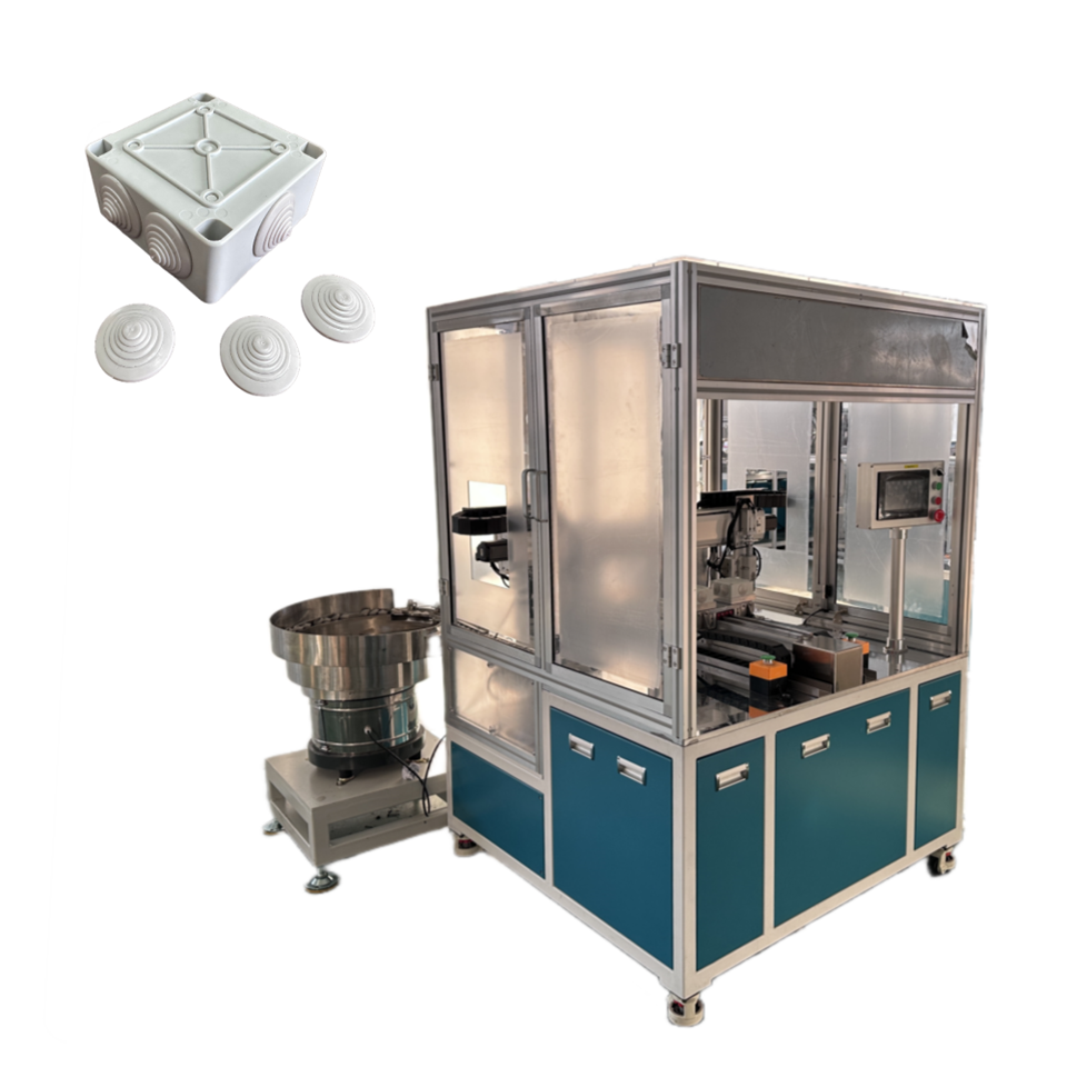 Bwat junction plastik ak kawotchou ploge/bouchon machin asanble